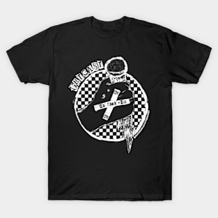 Outcast Checker White Logo T-Shirt